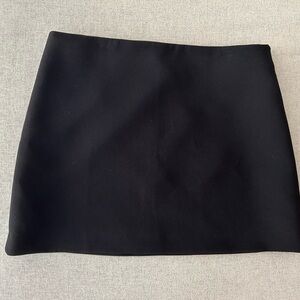 Zara black mini skirt